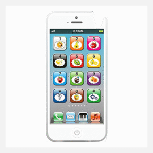 Wolmund Toy Learning Play Cell Phone with 8 Functions