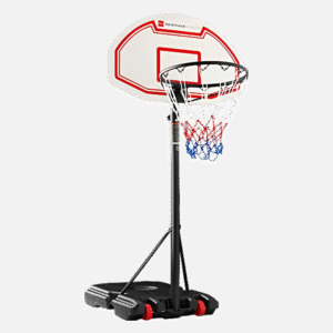 Best Choice Products Kids Height-Adjustable Basketball Hoop, Portable Backboard Set w/ 2 Wheels, Fillable Base