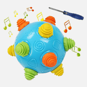 Toddlers Baby Music Shake Dancing Ball Toy, Move and Crawl Toys for Kids