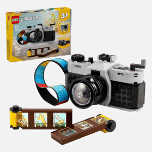 Lego Creator 3 in 1 Retro Camera Toy, Transforms from Toy Camera to Retro Video Camera to Retro TV Set