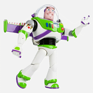 Disney Store Official Buzz Lightyear Interactive Talking Action Figure from Toy Story