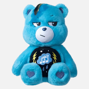 Care Bears - 14" Rock Theme - Medium Size Plush - Grumpy Bear