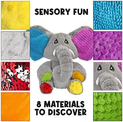 MEAVIA Weighted Sensory Plush Elephant - Image 5