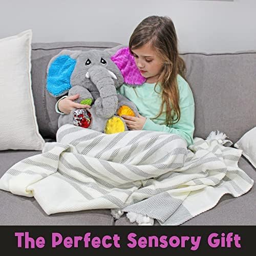 MEAVIA Weighted Sensory Plush Elephant - Image 6