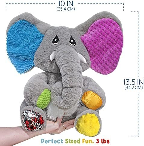 MEAVIA Weighted Sensory Plush Elephant - Image 3
