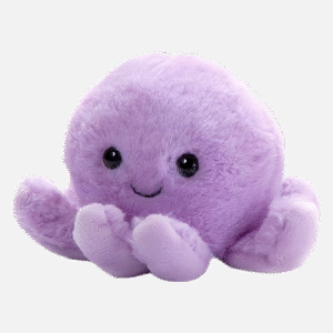 The Petting Zoo Purple Octopus Stuffed Animal Plushie