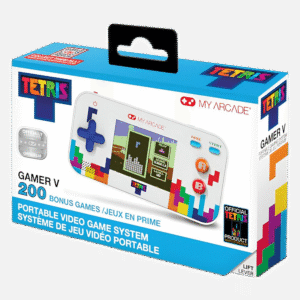 My Arcade Tetris Gamer V: Officially Licensed Portable Handheld Game with 201 Games