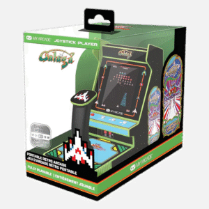 Officially Licensed Galaga and Galaxian Video Game Console, Fun Portable Mini Game 3.2" Full Color Display