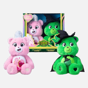 Care Bears - x Wicked 2-Pack - Love-a-Lot Bear as Glinda & Good Luck Bear as Elphaba