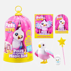 Pets Alive Polly The Magic Bird by ZURU, Robotic Toy Pet Bird