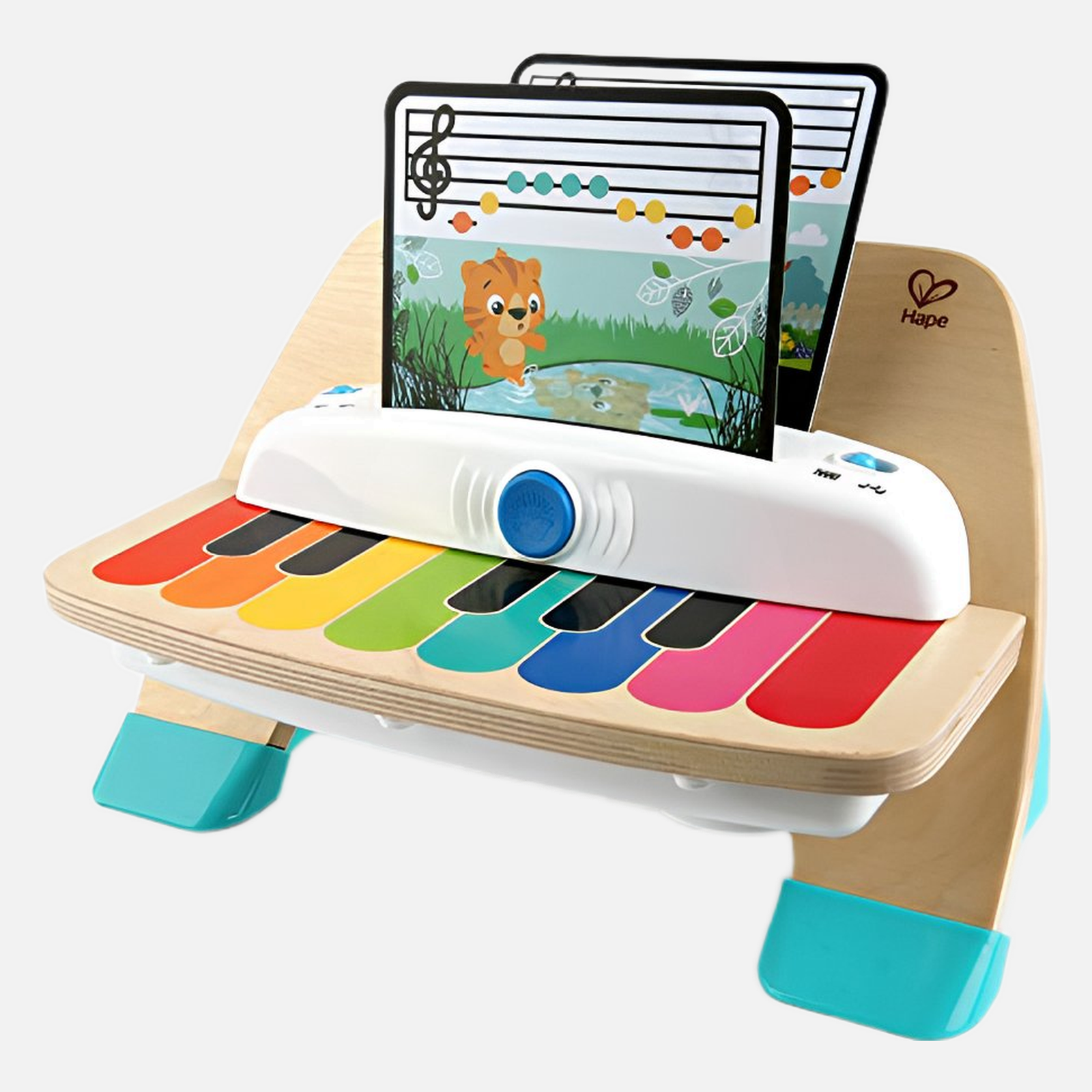 Baby Einstein and Hape Magic Touch Piano Wooden Musical Toddler Toy