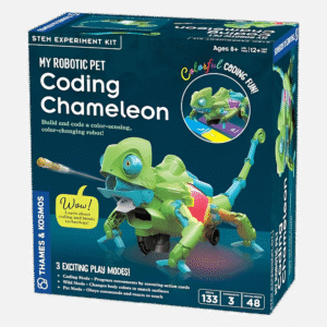 Thames & Kosmos My Robotic Pet: Coding Chameleon STEM Building & Experiment Kit