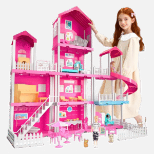 KIZONLY Pink Girl House Playset