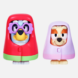 Bluey - Grannies Bingo 2.5" Figures - 2 Pack, Multicolor