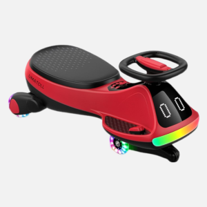 Umatoll Electric Wiggle Car with Pedal, Display, Rechargeable Battery